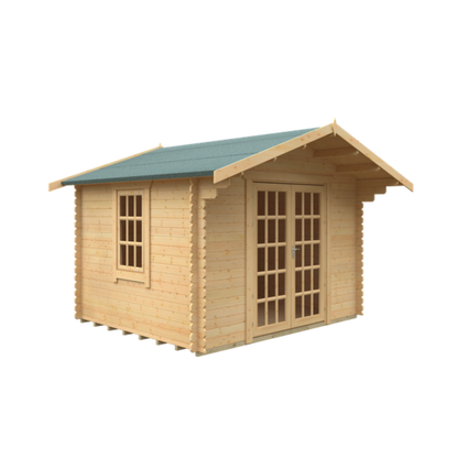 10x12 Lotherton 44mm Log Cabin