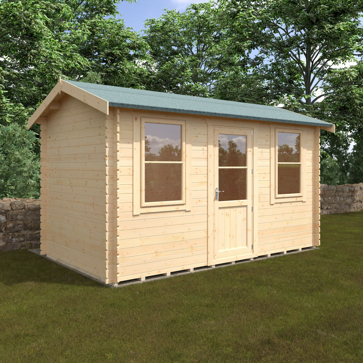 14x8 Skipton 28mm Log Cabin