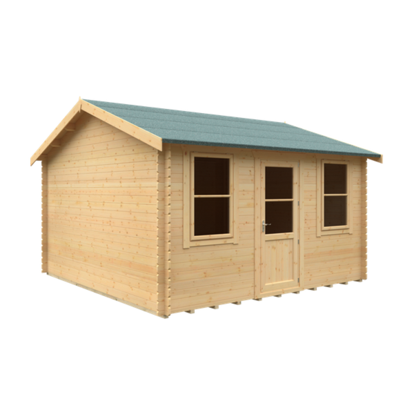 14x14 Skipton 44mm Log Cabin