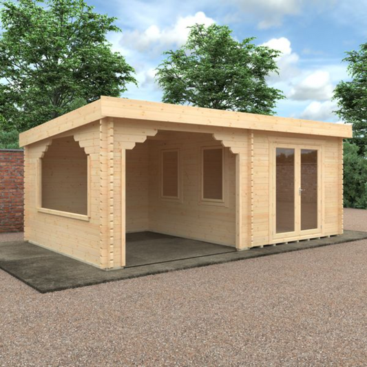 20x12 (10/10) Payton Log Cabin