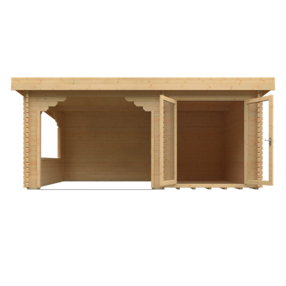 18x12 (10/8) Payton Log Cabin