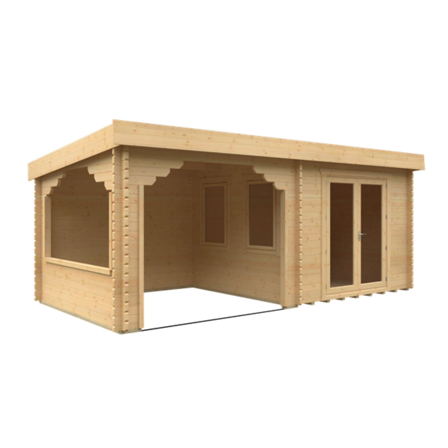 20x10 (10/10) Payton Log Cabin