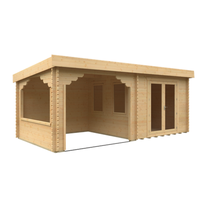20x10 (10/10) Payton Log Cabin