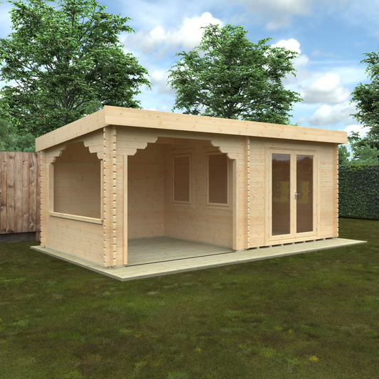20x10 (10/10) Payton Log Cabin