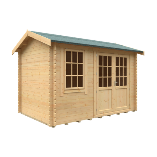 12x8 Henley 44mm Log Cabin