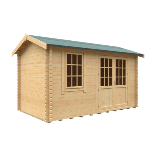 14x8 Henley 28mm Log Cabin