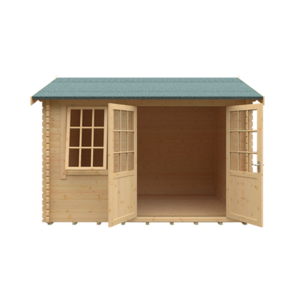 12x10 Henley 44mm Log Cabin
