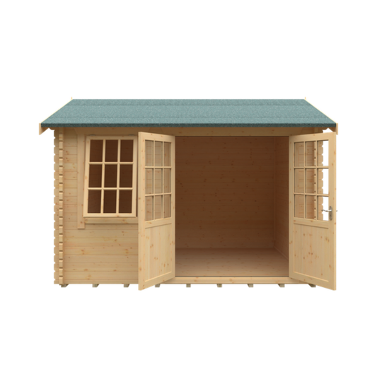 12x10 Henley 44mm Log Cabin