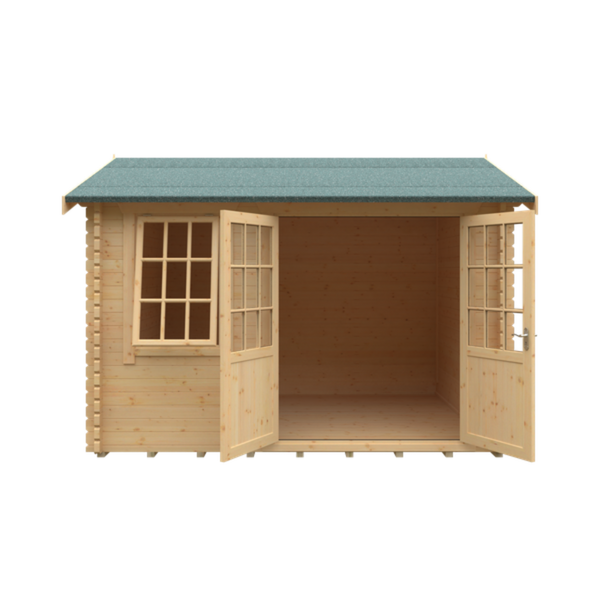 12x10 Henley 28mm Log Cabin