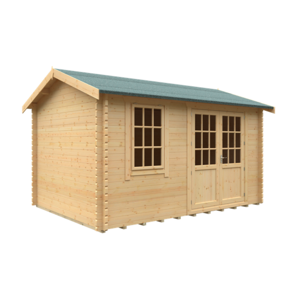 14x10 Henley 28mm Log Cabin