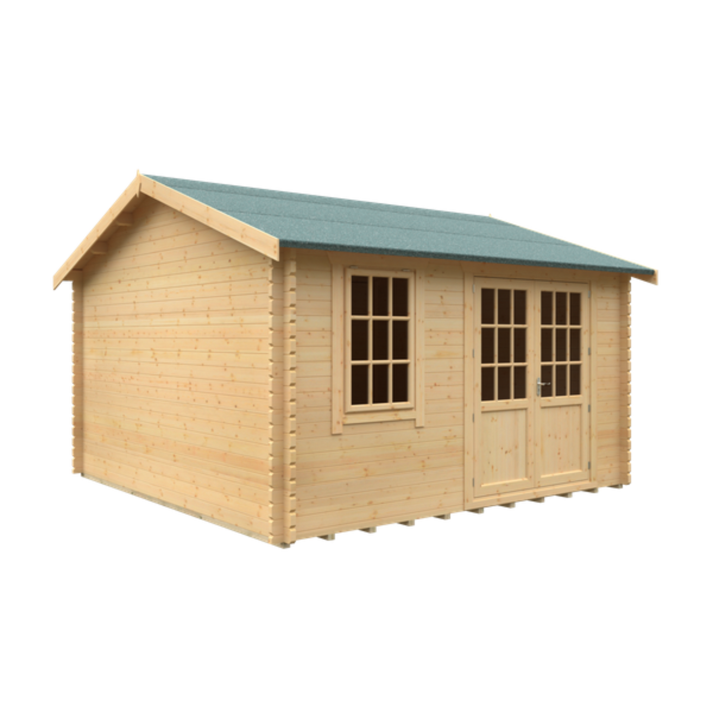 14x14 Henley 44mm Log Cabin