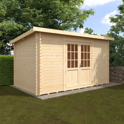14x8 Kingsley 28mm Log Cabin