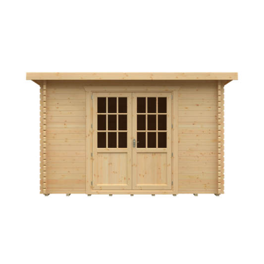 12x10 Kingsley 44mm Log Cabin