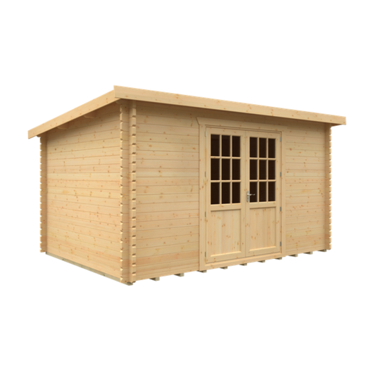 14x10 Kingsley 28mm Log Cabin