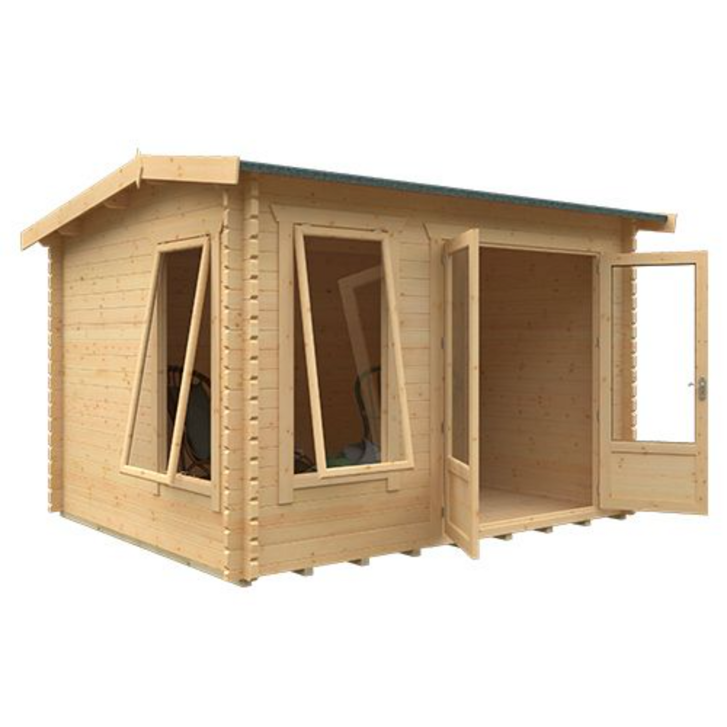 12x10 Longleat 28mm Log Cabin