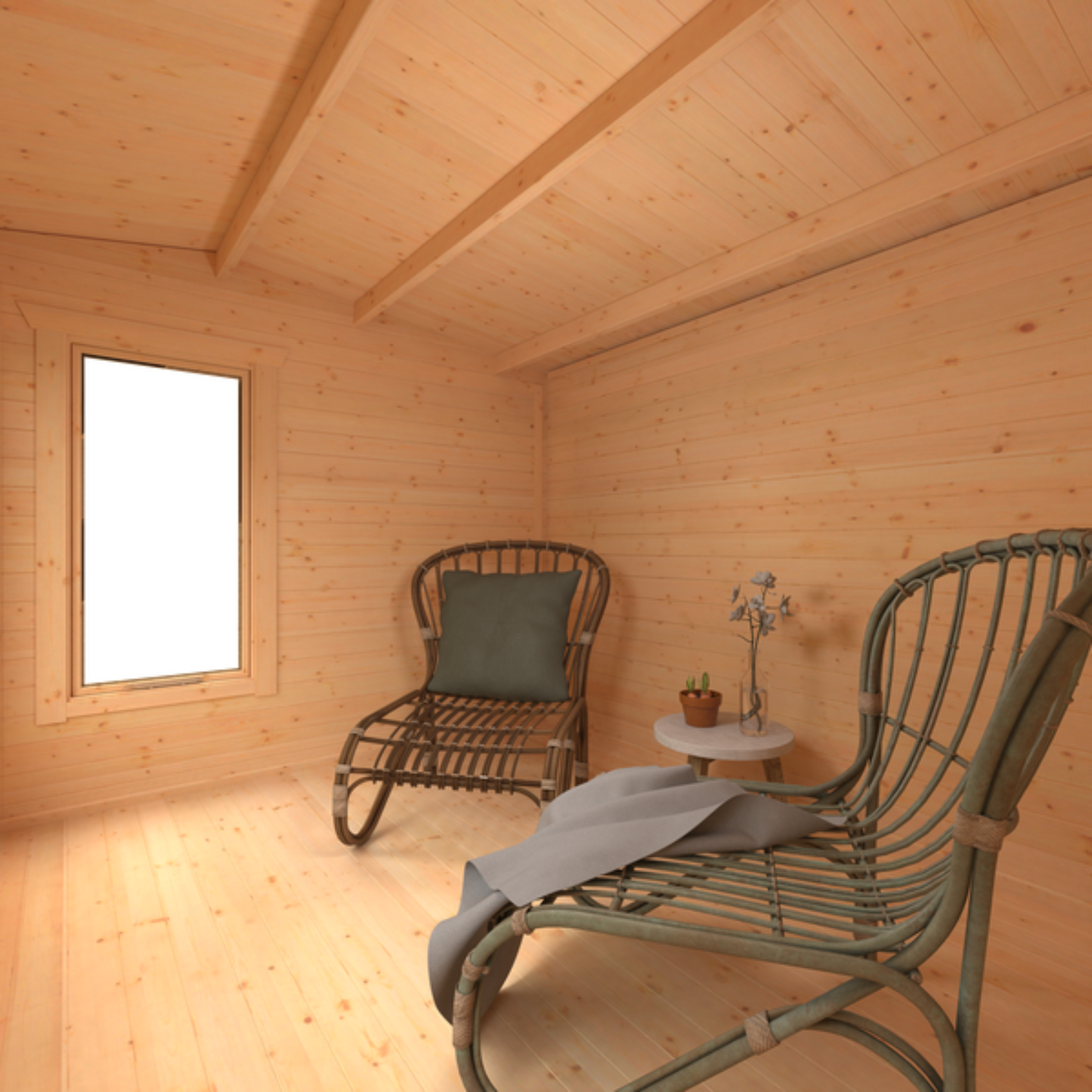 12x10 Longleat 28mm Log Cabin