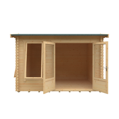 12x10 Longleat 28mm Log Cabin