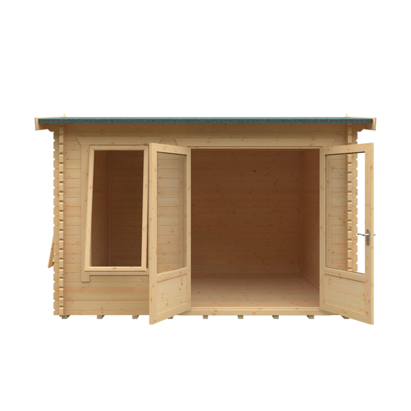 12x10 Longleat 44mm Log Cabin