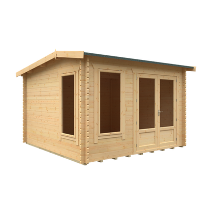 12x12 Longleat 28mm Log Cabin