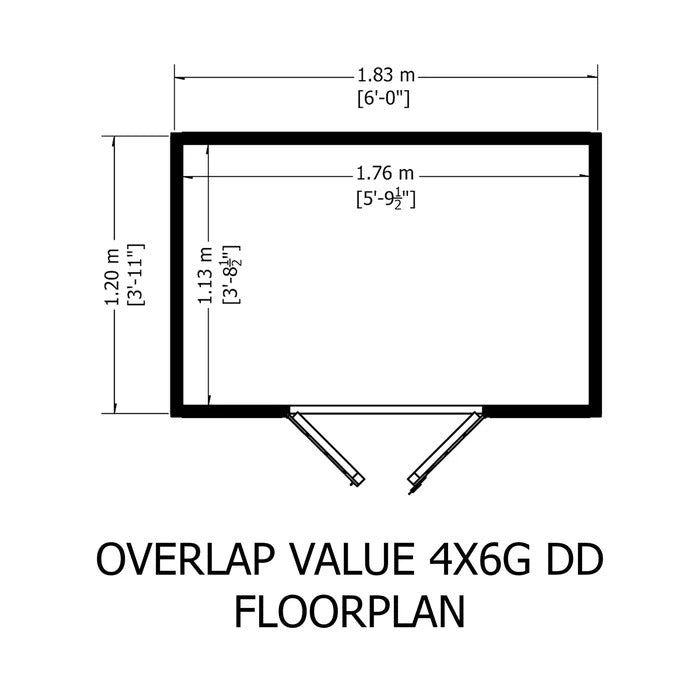 Shire Overlap 4x6 DD Value