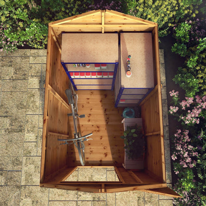 Mercia 7x5 Modular Shiplap Apex - Windowless