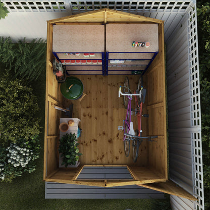 Mercia 8x6 Shiplap Security Apex