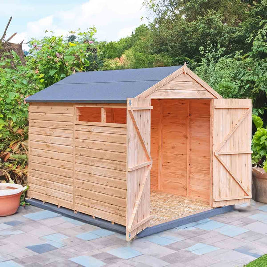 Shire Langley 8x6 Shiplap Double Door