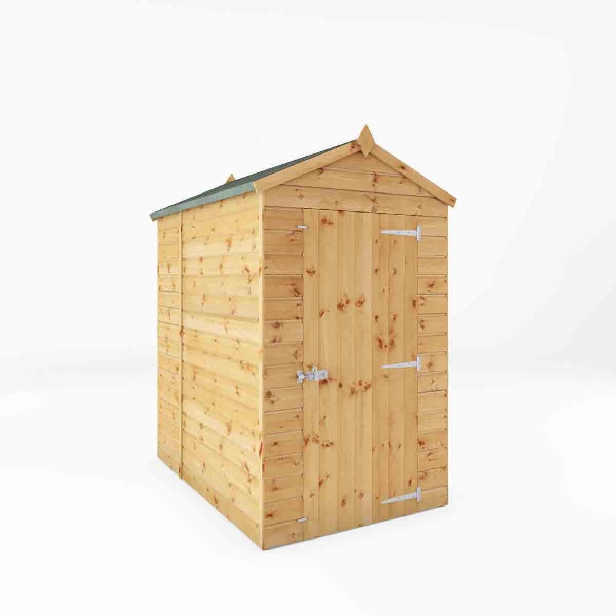 Mercia 4x6 Modular Shiplap Apex - Windowless