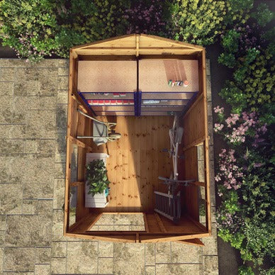 Mercia 8x6 Modular Shiplap Apex