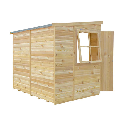 Shire Pent 7x5 Shiplap Double Door Shed