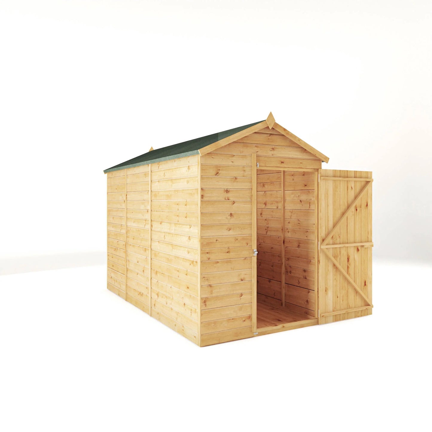Mercia 10x5 Modular Shiplap Apex - Windowless