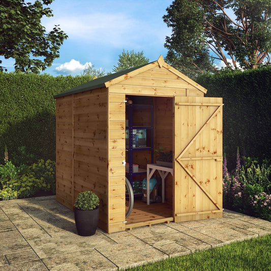 Mercia 7x5 Modular Shiplap Apex - Windowless