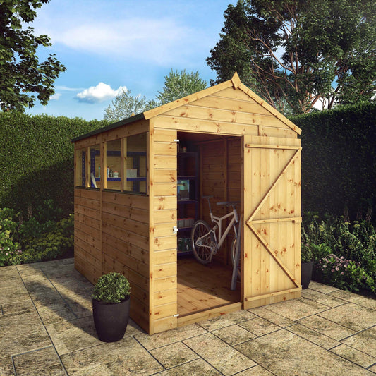 Mercia 8x6 Modular Shiplap Apex