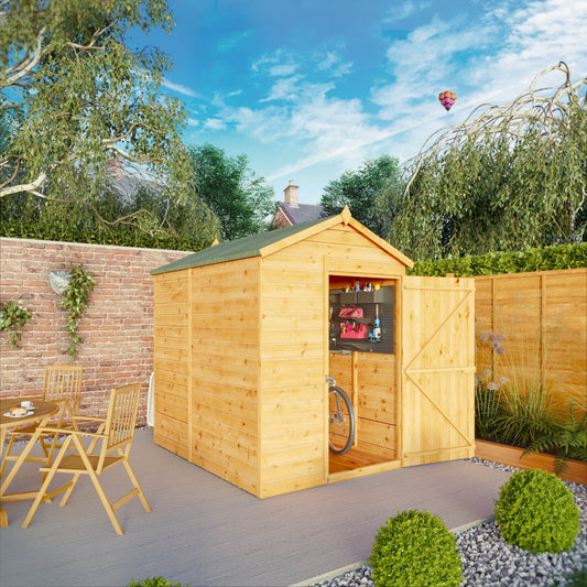 Mercia 7x5 Modular Shiplap Apex - Windowless