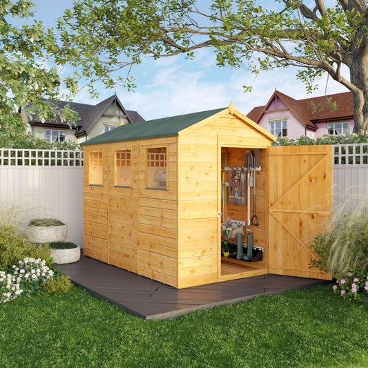 Mercia 9x5 Modular Shiplap Apex