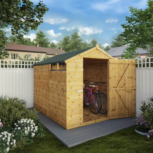 Mercia 8x6 Shiplap Security Apex