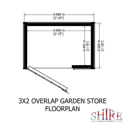Shire Tool Store Overlap 3x2