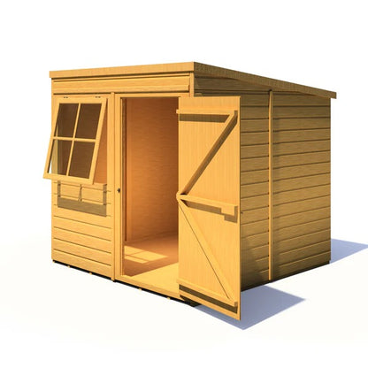 Shire 7x7 double door Pent