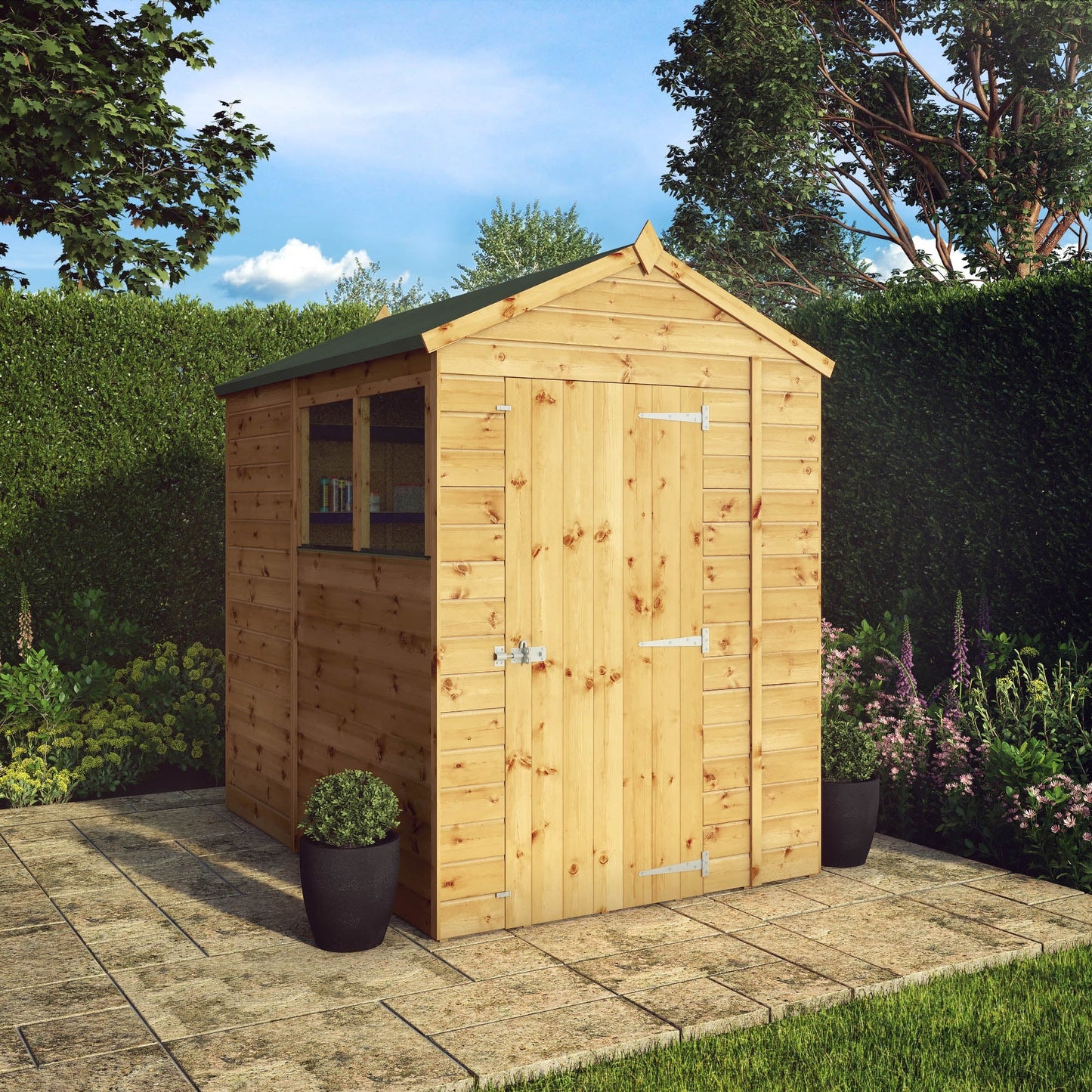 Mercia 7x5 Modular Shiplap Apex