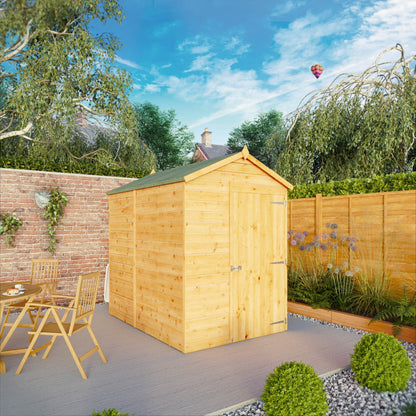 Mercia 7x5 Modular Shiplap Apex - Windowless