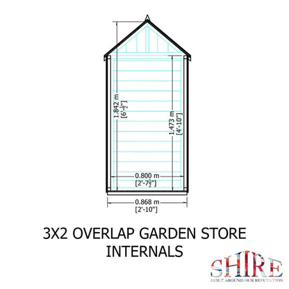 Shire Tool Store Overlap 3x2