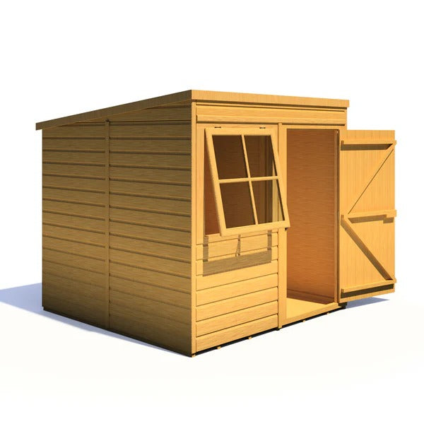 Shire 7x7 double door Pent