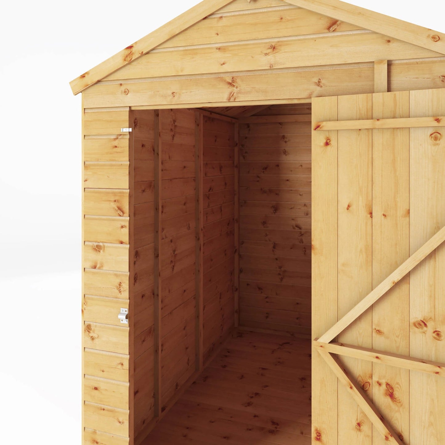 Mercia 7x5 Modular Shiplap Apex - Windowless