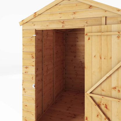 Mercia 7x5 Modular Shiplap Apex - Windowless