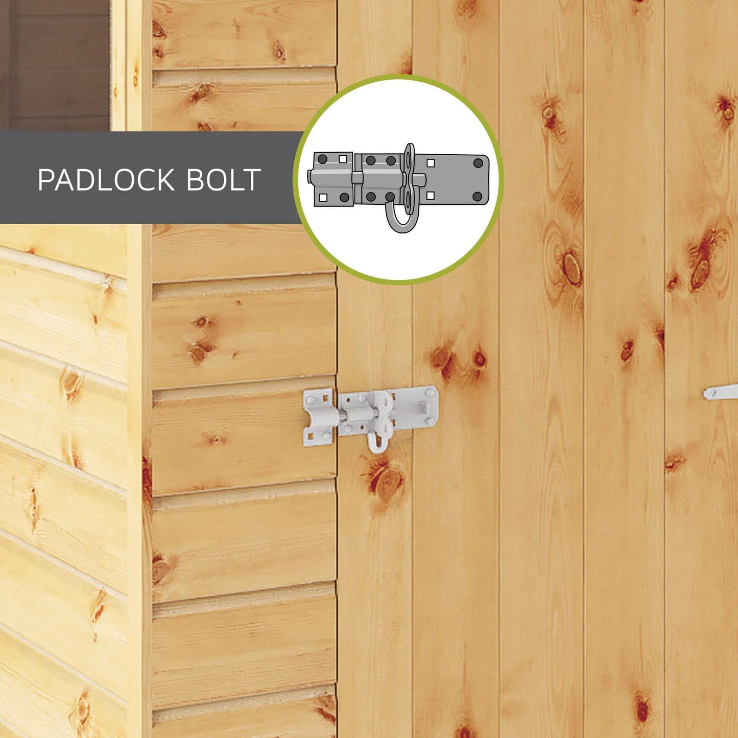 Mercia 8x6 Modular Shiplap Apex