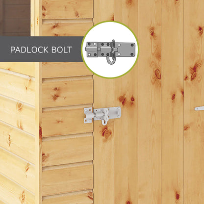 Mercia 8x6 Modular Shiplap Apex