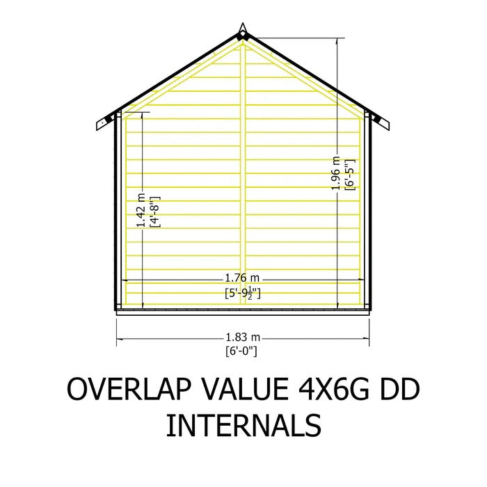 Shire Overlap 4x6 DD Value