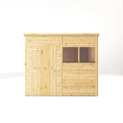 Mercia 8x6 Woodsman Shiplap Pent - Styrene