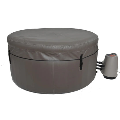 Grand Rapids Inflatable 110-Jet - 3 Speed - 4-Person Hot Tub with LED Light