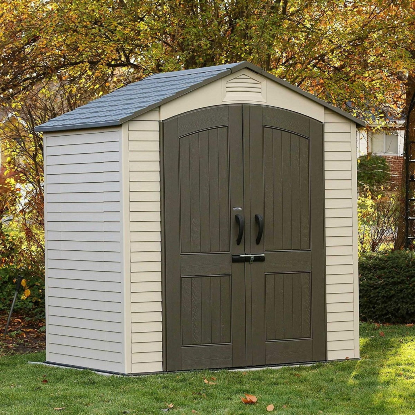 Lifetime 7x4.5ft Heavy Duty Plastic Garden Shed